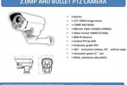 2mp mini ahd ptz camera